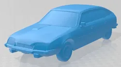 Citroen CX 1991 Printable Car 3D Print Model in Automotive 635566