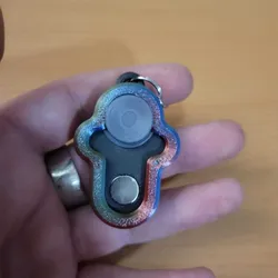 Cross Magnetic Fidget Slider STL 3MF File, Religious Haptic Keychain (Digital Download License)