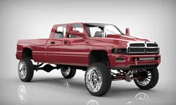 DODGE RAM LIFTED