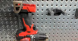 Drill Holder for Peg Board