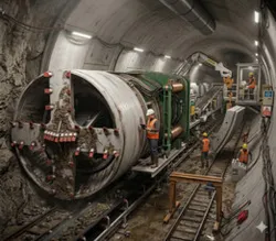 EPB Type Tunnel Boring Machine (TBM) - EPB Tipi Tünel Açma Makinesi (TBM)