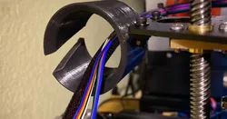 Extruder mount cable guide