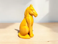 Gato Caballo - Modelo de impresión 3D gratuito