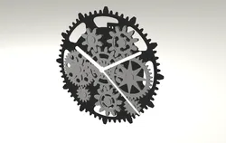 GEAR CLOCK