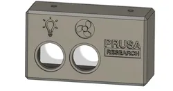 IKEA Lack Print Enclosure - SwitchBox V2 (Round Switches)
