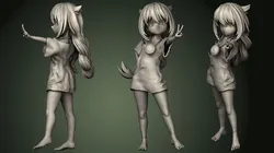 Jahy Sama wa Kujikenai 3D Print Model in Woman 635866