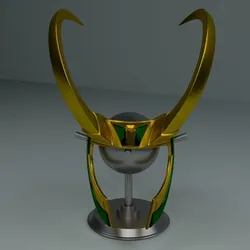 Loki New Helmet Crown 3D Print Model in Other 635795