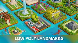 Lowpoly World Landmarks Pack 40 Game Ready Models