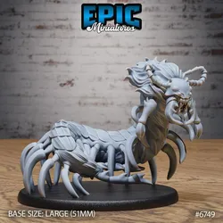 Primal Centipede / Crawler Monster / Earth Worm / Giant Carrion Beast / Cave Insect / Insectoid Bug / Jungle Encounter