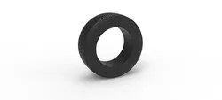 Race tire 9 Scale 1 to 25 3D Print Model in Vehicle 635075
