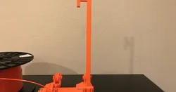 Sample Spool Holder + Adapter for 'Original Prusa i3 MK3 ENCLOSURE'