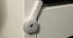 Simple Rotating Drawer Child Lock