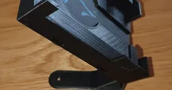 Smartphone holder as Wireless Charger without screws - for Table and Wall - can be expandet