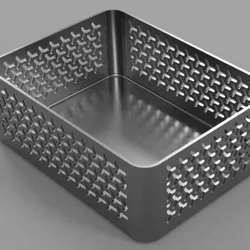 Storage Box with Y shape Walls - 200 × 160 × 75 mm