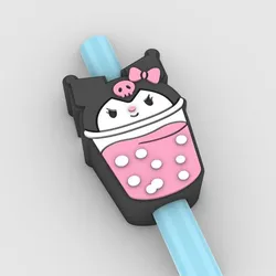 Straw Topper KUROMI JUICE Fits Standard & Stanley Straws | STL, 3MF pre-painted