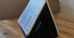 Trook - Triangular book holder