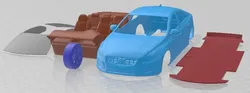 Volvo S60 2011 Printable Car 3D Print Model in Automotive 633694
