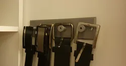 Wall Mounted Belt Holder