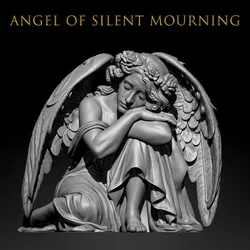 Angel of Silent Mourning-Emotional Classical Figure Sculpture