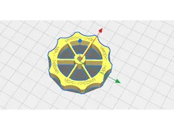 Bed leveling wheel