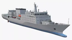 Coastal Security Patrol Ship 3D model