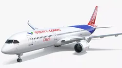 COMAC C929 Civil Aviation Airliner Rigged for Maya 3D model