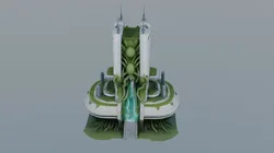 Eden Nexus Bio-City Low-poly 3D model