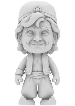 Genie Boy  Figur im Aladdin 3D print model