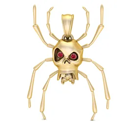 Golden Spirit Bell – Gemstone Character 3D Jewelry Pendant