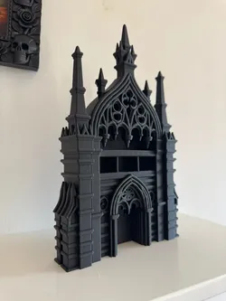 Gothic Cathedral Shelf Display for Dark Decor Goth