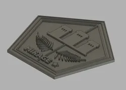 gratuită de Badges & Coins STL Descărcare - Mirage Pin! - SMT_M 🦊