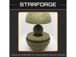 Highly Detailed Nucleus Educational Model StarForge Kits 3D Print STL File