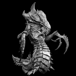 Hydralisk StarCraft 3D print model