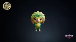 Ivy Swapped Netflix Movie Funko Style STL 3D Print Figure 3D print model