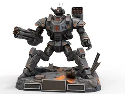 Krogoth Mech Miniature 3D print model