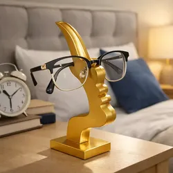 Minimalist Face Eyeglass Holder STL  3D model