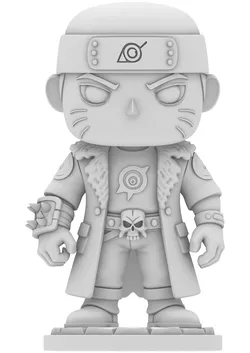 Ninja Hero  Figur im Naruto 3D print model