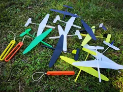 Planeador mini exterior - looping y vuelo perfecto - Modelo de impresión 3D gratuito