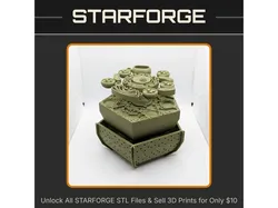 Plant Cell Educational Model with Removable Organelles StarForge Kits 3D Print STL File