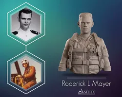 Roderick L Mayer Bust Sculpture 3D print model