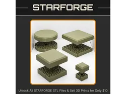 Slime Mold Non-Neural Intelligence Maze Set Educational Model StarForge Kits 3D Print STL File