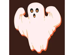 Spooky Ghost Cabochon from Fallout 76