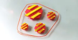 Voron Logo Clothes Buttons by Filip | Download free STL model | Printables.com