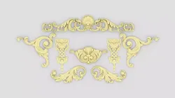 Engraving Collection for Decor 3D print model