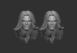H EL - Headsculpt for Action Figures 3D print model