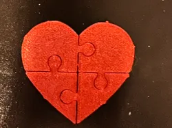 heart Puzzle - Free 3D Print Model
