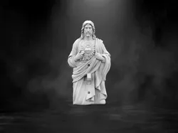 Jesus light switch cover 3D print model