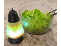 Lava Lamp salad dressing dispenser: Groovy!!!
