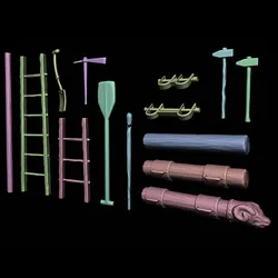 Miniature Adventure Goods for basing and bashing