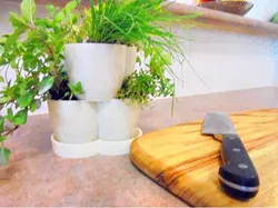 Parametric Stackable Sub-irrigating Plant Pot & Dish